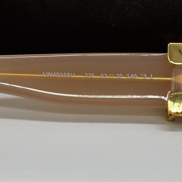 NEW LOEWE LW40156U 72E WOMEN SUNGLASSES NUDE CAT EYELOEWE EYEWEAR main image 10